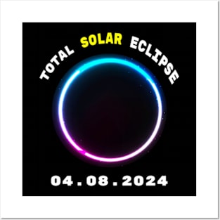 Shirt eclipse,event, total;solar,eclipse, 04,08,April 2024. Posters and Art